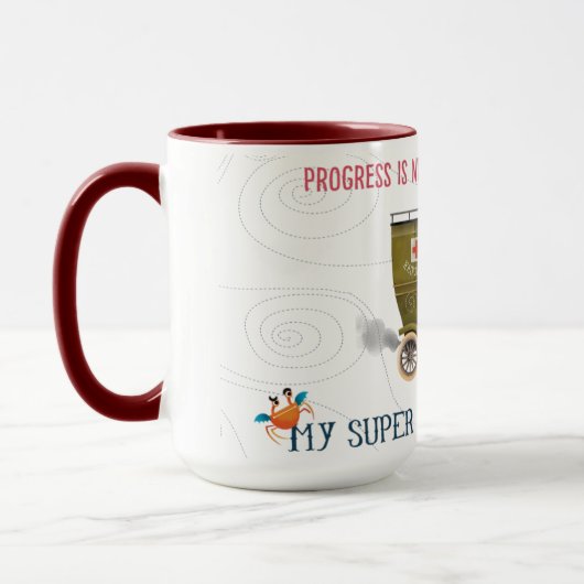 Meine Super Science Coffee Tasse - Fortschritt (Links)