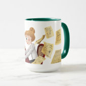 Meine Super Science Coffee Tasse - Lernen! (VorderseiteRechts)