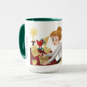 Meine Super Science Coffee Tasse - Lernen! (Vorderseite Links)