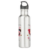 Meine supercoole Mutter Edelstahlflasche (Rückseite)