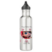 Meine supercoole Mutter Edelstahlflasche (Rechts)