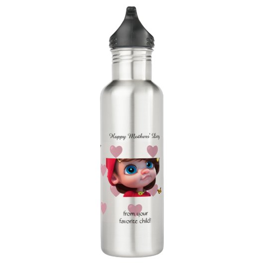 Meine supercoole Mutter Edelstahlflasche (Rechts)