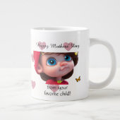 Meine supercoole Mutter Jumbo-Tasse (Rechts)