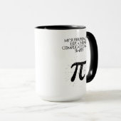 Meine Superkraft: komplizierte Mathematik einfach Tasse (VorderseiteRechts)
