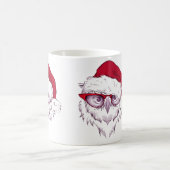 Meine süße Eule frohe Weihnachten Verwandlungstasse (Mittel)