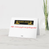 Meine süße Freund alles Gute zum Karte (Rückseite)