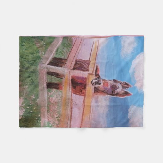 Meine süße Jamie Fleecedecke (Vorderseite (Horizontal))