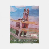 Meine süße Jamie pastel Fleecedecke (Vorderseite)