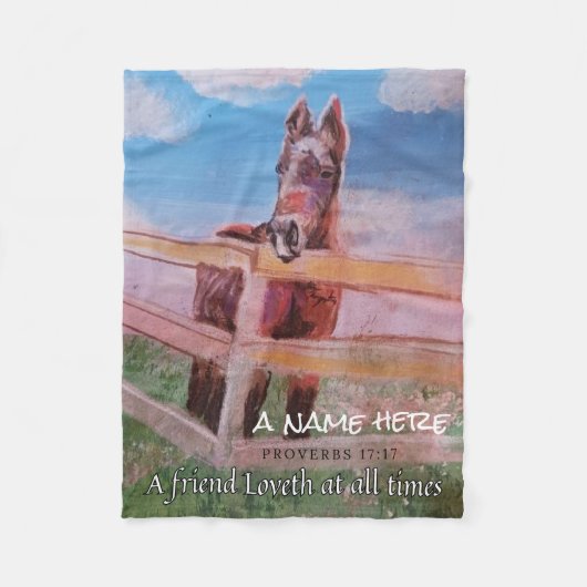 Meine süße Jamie pastel Fleecedecke (Vorderseite)