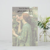 Meine süße Rose oder Soul der Rose durch Briefpapier (Stehend Vorderseite)