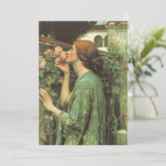 Meine süße Rose, oder Soul der Rose von Waterhouse (Stehend Vorderseite)