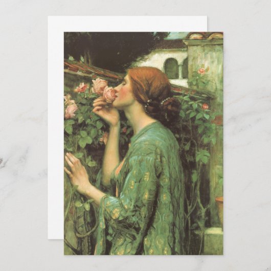 Meine süße Rose, oder Soul der Rose von Waterhouse (Vorne/Hinten)