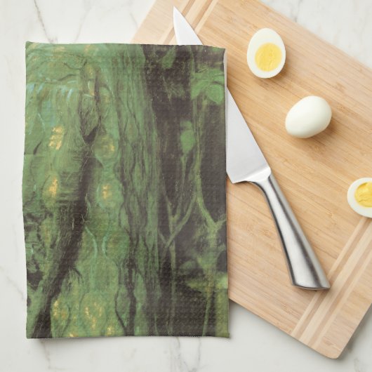 Meine süße Rose, oder Soul der Rose von Waterhouse Geschirrtuch (Viertel Falte)