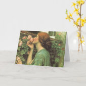 Meine süße Rose, oder Soul der Rose von Waterhouse Karte (Gelbe Blume)