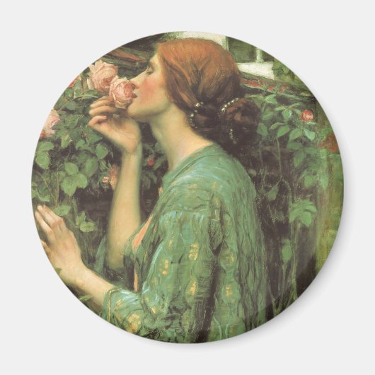 Meine süße Rose, oder Soul der Rose von Waterhouse Magnet (Vorne)