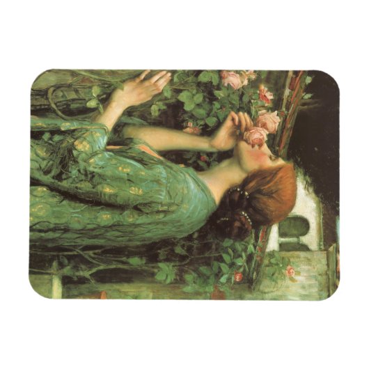 Meine süße Rose, oder Soul der Rose von Waterhouse Magnet (Horizontal)