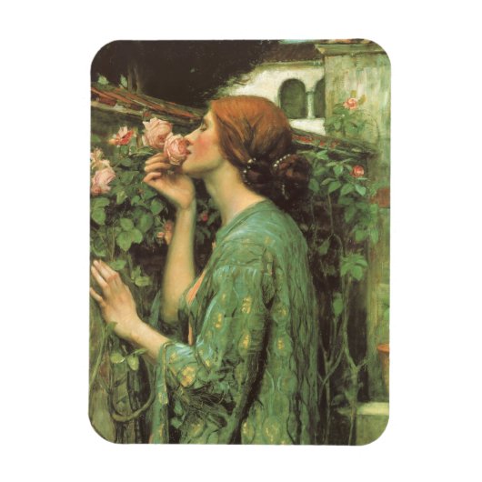 Meine süße Rose, oder Soul der Rose von Waterhouse Magnet (Vertikal)