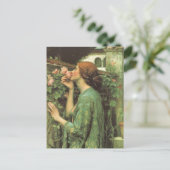 Meine süße Rose, oder Soul der Rose von Waterhouse Postkarte (Stehend Vorderseite)