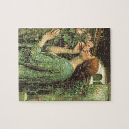 Meine süße Rose, oder Soul der Rose von Waterhouse Puzzle (Horizontal)