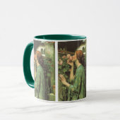 Meine süße Rose, oder Soul der Rose von Waterhouse Tasse (Vorderseite Links)
