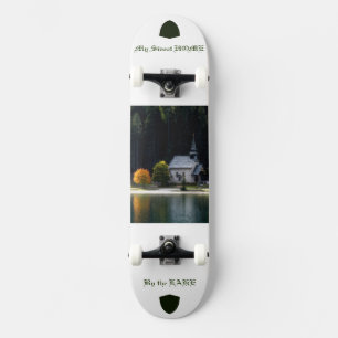 Meine süße Zuhause am Lake Picture Skateboard