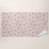 Meine süßen Blume Strandtuch (Vorderseite)