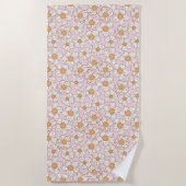 Meine süßen Blume Strandtuch (Vorderseite)