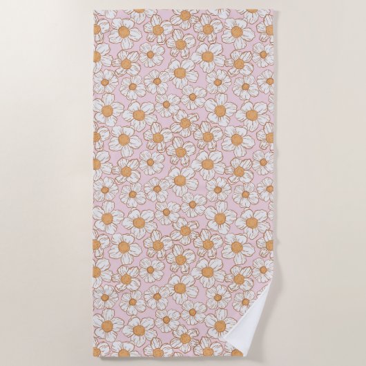 Meine süßen Blume Strandtuch (Vorderseite)