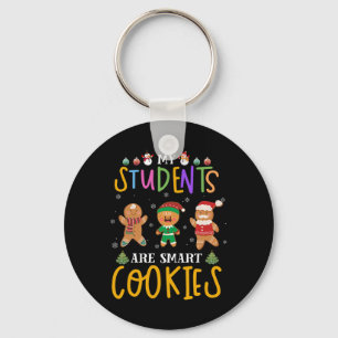 Meine süßen Schüler sind schlaues Cookie-Weihnacht Schlüsselanhänger