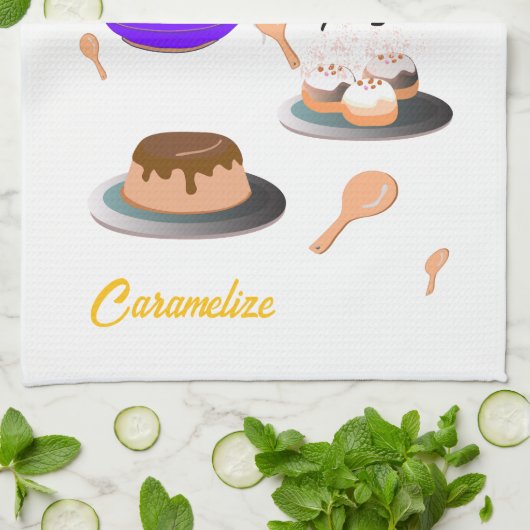 Meine Süßigkeiten Geschirrtuch (Gefaltet)