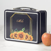 Meine Süßkarton-Blume, die schwarze Lunchbox (Beispiel)