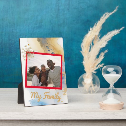 Meine Tabletop-Gedenktafel ist 12x18 mit einer Eas Fotoplatte (Seite)