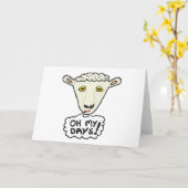 Meine Tage Karte (Gelbe Blume)