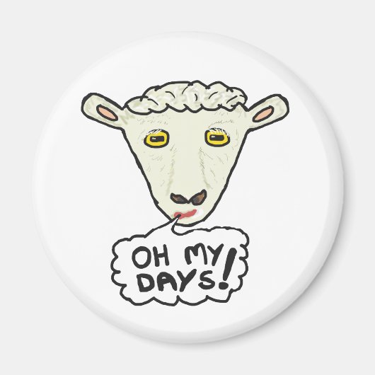 Meine Tage Magnet (Vorne)