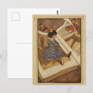 Meine Tage mit den Fairies Illustrations Postkarte