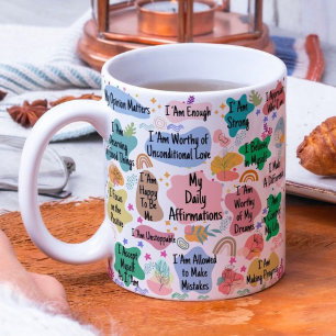 Meine tägliche Affirmations-Tasse Kaffeetasse