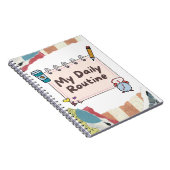 Meine tägliche Routine Notizblock (Rechte Seite)