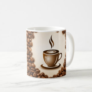 Meine tägliche Routine! Trinke arbeiten wachsen wi Kaffeetasse