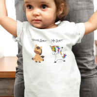 Meine Tante dein Pferd Einhorn Dabbing Niece Nephe