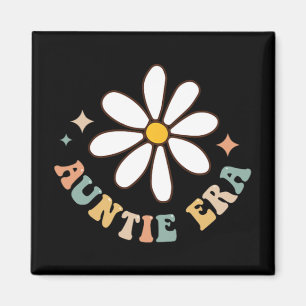 Meine Tante Era Liebhaber Groovy Retro Tante Mutte Magnet