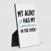 Meine Tante hat meinen Cousin im Ofen Fotoplatte (Seite)