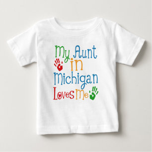 Meine Tante in Michigan Lieben Baby T-shirt