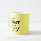 Meine Tante ist definitiv cooler als mein Vater Kaffeetasse (Vorderseite Links)