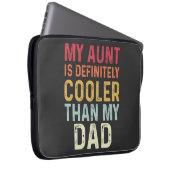 Meine Tante ist definitiv Cooler als mein Vater wi Laptopschutzhülle (Vorne Rechts)