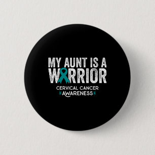 Meine Tante ist ein Hirnkrebsbewusstsein des Krieg Button
