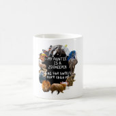 Meine Tante ist Zookeeper Kaffeetasse (Mittel)