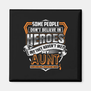 Meine Tante kämpft gegen Leukämie Bewusstsein 2 Magnet