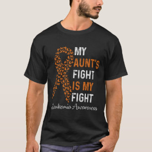 Meine Tante kämpft gegen Leukämie - Krebs im Krieg T-Shirt