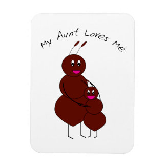Meine Tante Liebe Me Premium Magnet