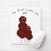 Meine Tante Lieben Ich Ant Mousepad (Mit Mouse)